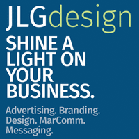 JLG Design logo, JLG Design contact details