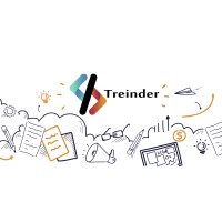 treinder logo, treinder contact details