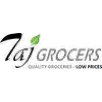 Taj Grocers logo, Taj Grocers contact details