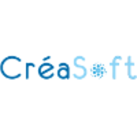 CréaSoft logo, CréaSoft contact details