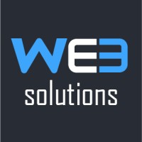 WE3 Solutions logo, WE3 Solutions contact details