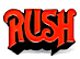 RUSH logo, RUSH contact details