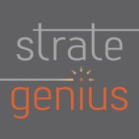 StratéGenius logo, StratéGenius contact details