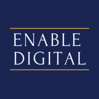 Enable Digital logo, Enable Digital contact details