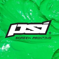 PSI Screenprinting logo, PSI Screenprinting contact details