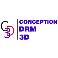 Conception DRM 3D logo, Conception DRM 3D contact details