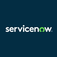 ServiceNow logo, ServiceNow contact details