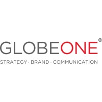 GLOBEONE – Strategy • Brand • Communication logo, GLOBEONE – Strategy • Brand • Communication contact details