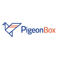 PigeonBox logo, PigeonBox contact details