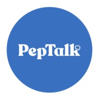 The PepTalk Co. logo, The PepTalk Co. contact details