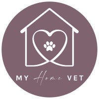 My Home Vet logo, My Home Vet contact details