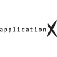 Application X logo, Application X contact details