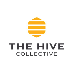 The Hive Collective logo, The Hive Collective contact details