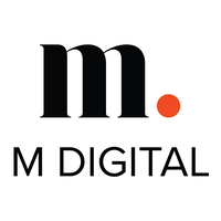 M. Digital logo, M. Digital contact details