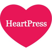 HeartPress PR logo, HeartPress PR contact details