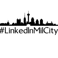 #LinkedInMilCity logo, #LinkedInMilCity contact details