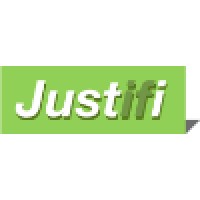 Justifi logo, Justifi contact details