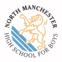 North Manchester High School for Boys logo, North Manchester High School for Boys contact details