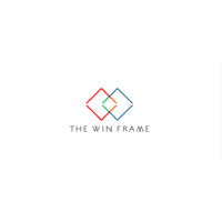 The Win Frame logo, The Win Frame contact details