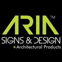 Aria Signs & Design logo, Aria Signs & Design contact details