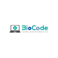 BioCode logo, BioCode contact details