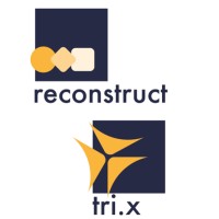 Tri.x & Reconstruct logo, Tri.x & Reconstruct contact details