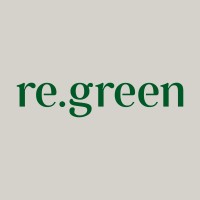 re.green logo, re.green contact details