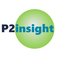 P2Insight logo, P2Insight contact details