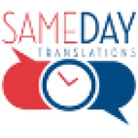 Same Day Translations, LLC logo, Same Day Translations, LLC contact details