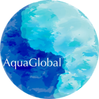 AquaGlobal logo, AquaGlobal contact details