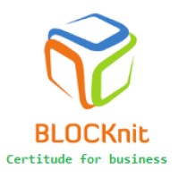 BLOCKnit logo, BLOCKnit contact details