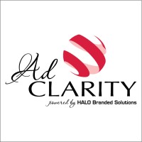 Ad Clarity powered by HALO logo, Ad Clarity powered by HALO contact details