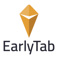 EarlyTab logo, EarlyTab contact details