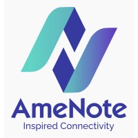 AmeNote logo, AmeNote contact details