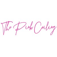 The Pink Ceiling logo, The Pink Ceiling contact details