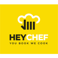 HeyChef logo, HeyChef contact details