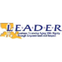 L.E.A.D.E.R. logo, L.E.A.D.E.R. contact details