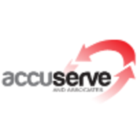 accuSERVE logo, accuSERVE contact details