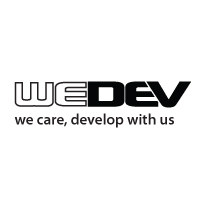 wedev logo, wedev contact details