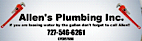 Allen's Plumbing Inc. logo, Allen's Plumbing Inc. contact details