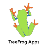 TreeFrog Apps logo, TreeFrog Apps contact details