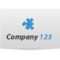 Company 123 logo, Company 123 contact details