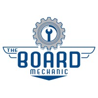 The Board Mechanic logo, The Board Mechanic contact details