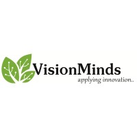 VisionMinds logo, VisionMinds contact details