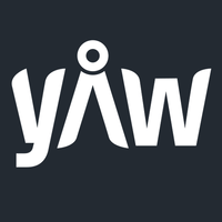 YAW logo, YAW contact details