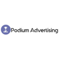 PODIUM ADVERTISING logo, PODIUM ADVERTISING contact details