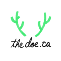 The Doe logo, The Doe contact details