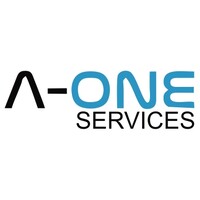 A-One Services logo, A-One Services contact details