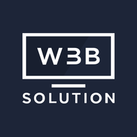 W3BSolution logo, W3BSolution contact details