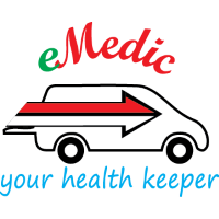 eMedic Bangladesh logo, eMedic Bangladesh contact details